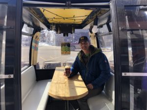 Mountain Tap private gondola cars