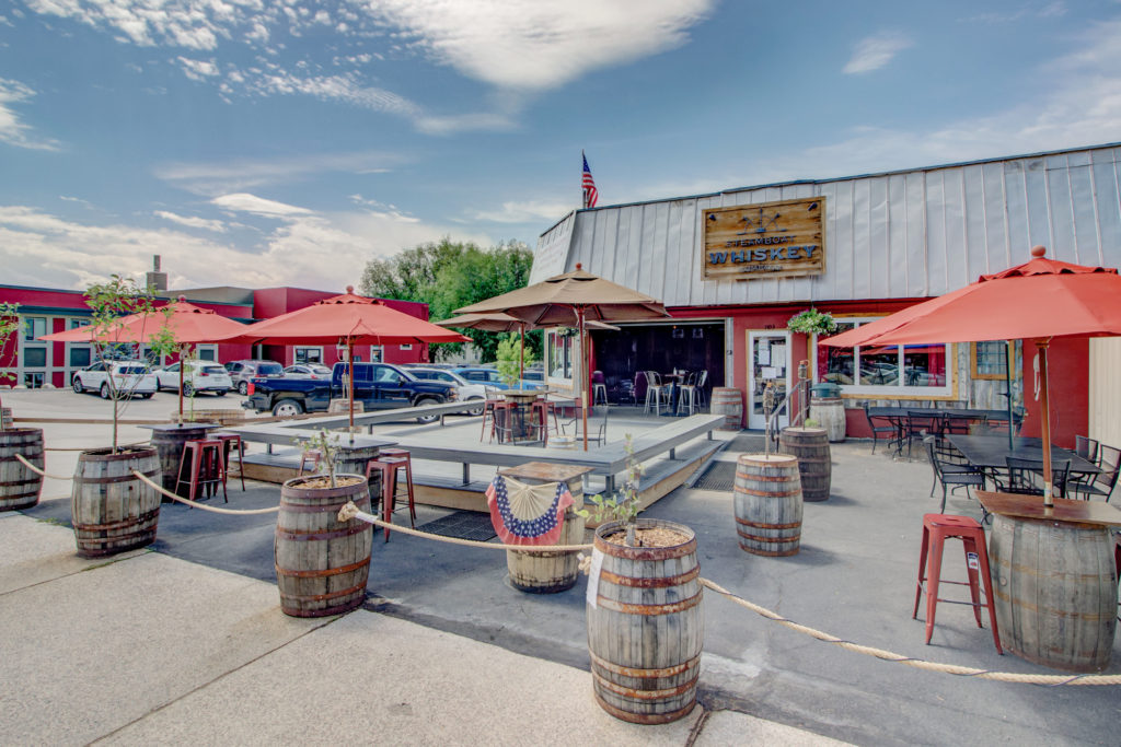 Steamboat Whiskey's New patio