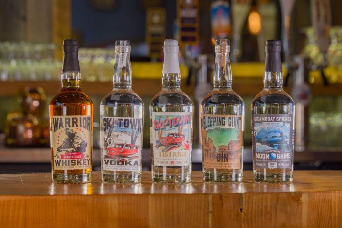 Steamboat Whiskey product lineup