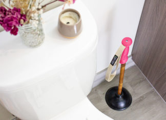 Steamboat-made Gear bamboo toilet plunger by GrassSticks