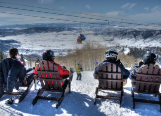 Inside…Four Points Infamous Bloody Mary Four Points lodge Steamboat Springs CO