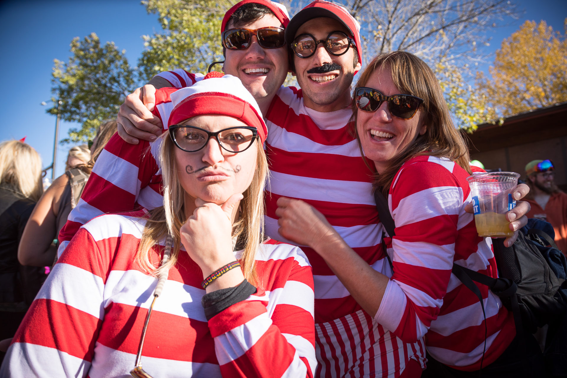 Steamboat Springs Mustache Ride - Where's Waldo?