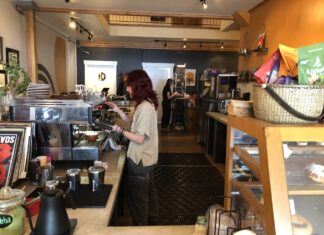 Coffee Corner Dusky Grouse coffee shop