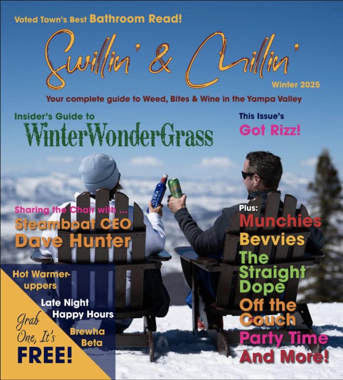 Swillin & Chillin Winter 2025 Issue 8 cover