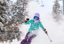 Win a Pair of Grass Sticks Bamboo Ski Poles Grass Stick bamboo ski polls shredding Steamboat Ski Area